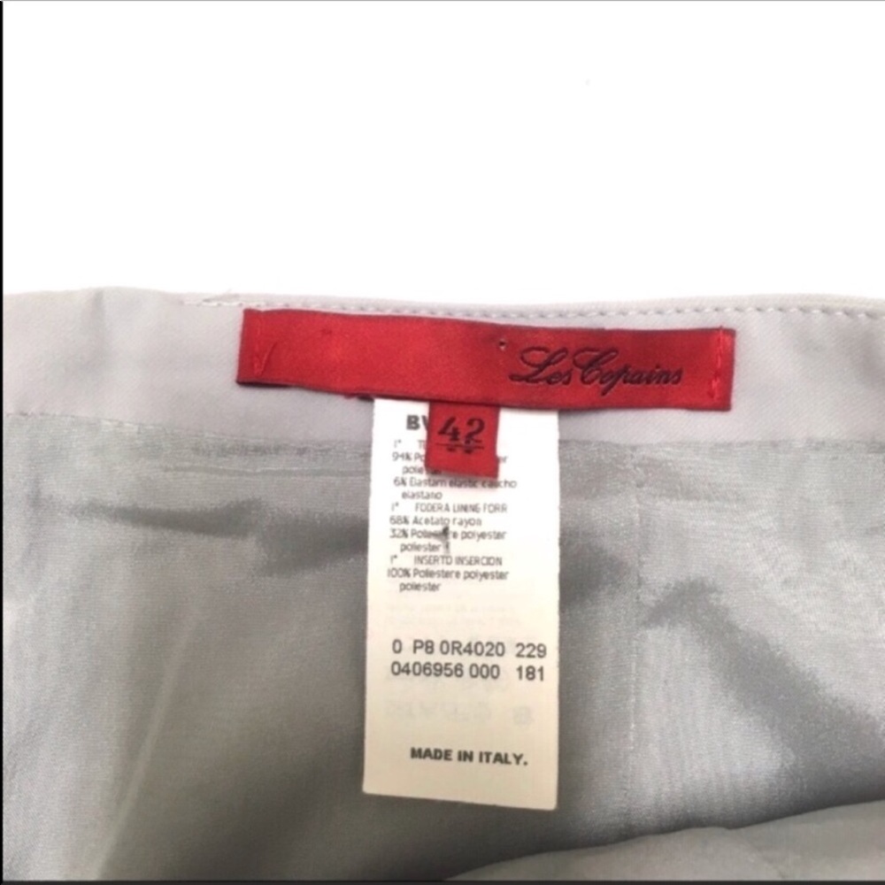 3/$50 Les Copains gray midi pencil skirt 10 Large - Picture 6 of 6
